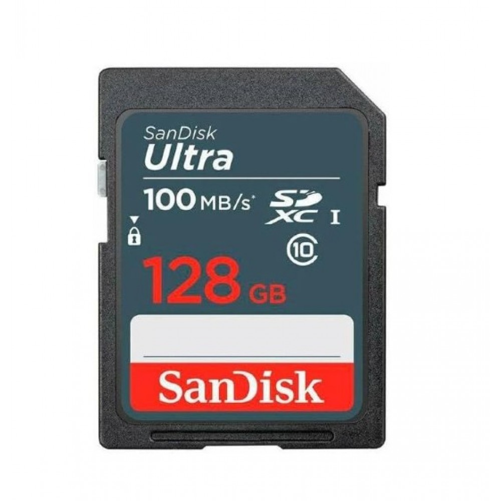 SanDisk Ultra 128GB 100MB S SD Card SanDisk Ultra 128GB 100MB S SD Card